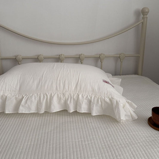 Ella Pure Cotton Pillowcases / Brown