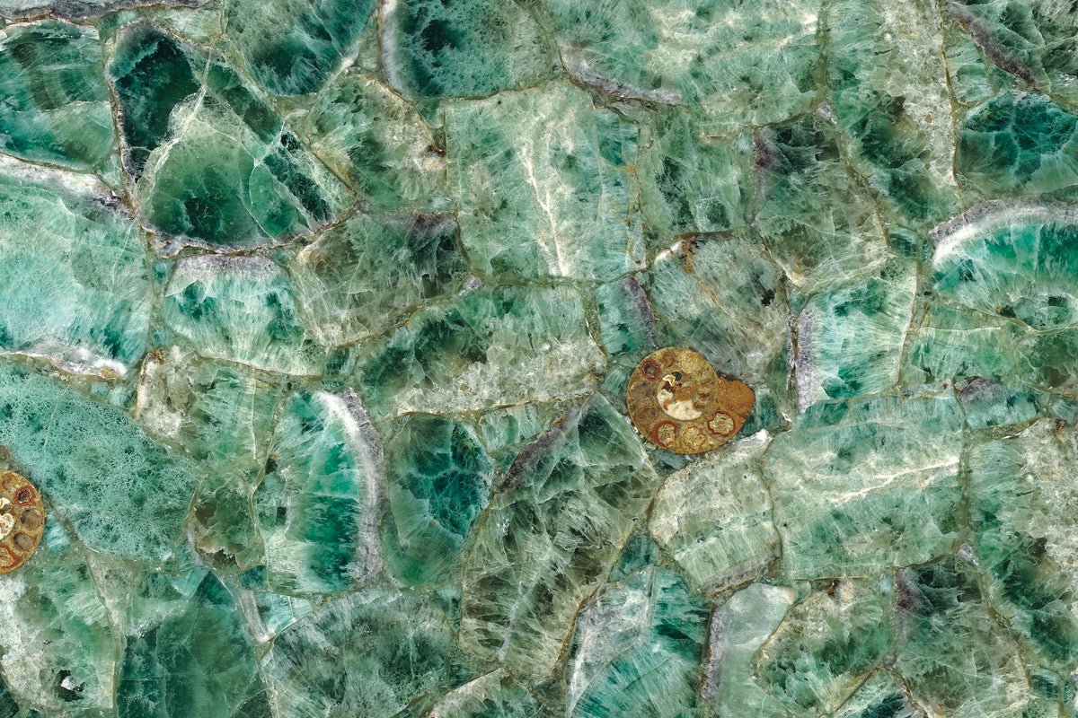 Emerald Fluorite Gemstone