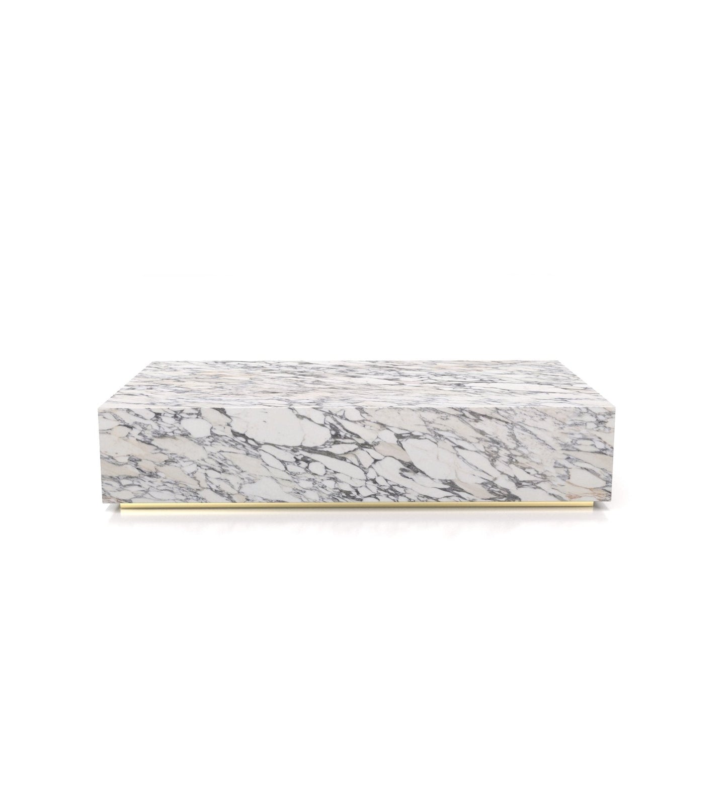 Firenze Rectangular Plinth Coffee Table