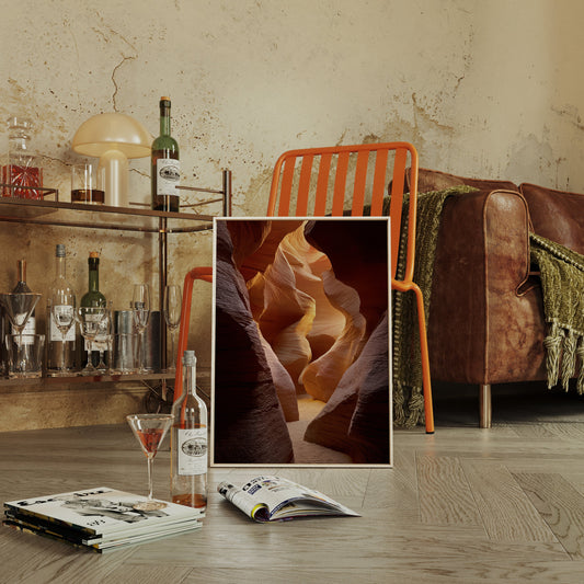 The Canyon's Golden Embrace