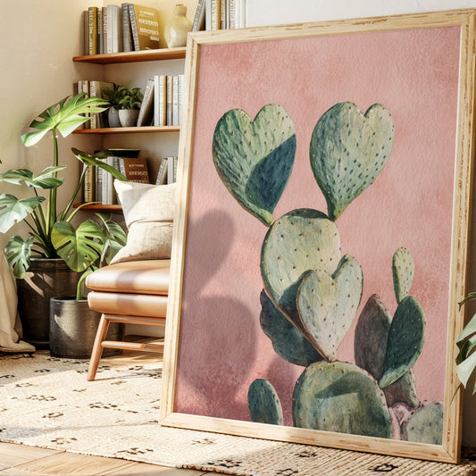 Hearts Amidst the Desert Bloom