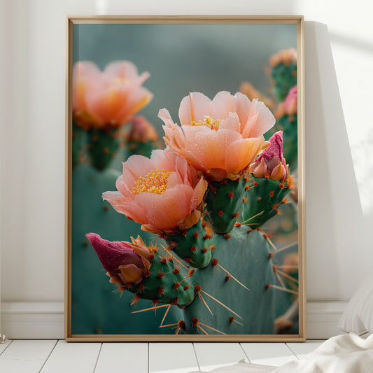 Blossoms In The Desert's Embrace