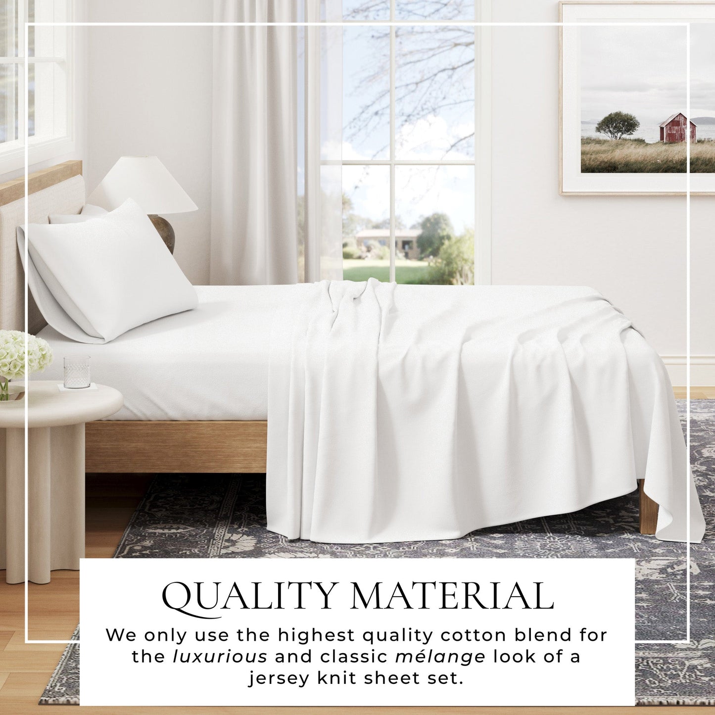 4-Piece Jersey Sheet - Carmen Collection