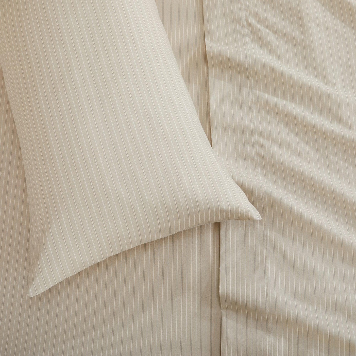 Microfiber Stripe Sheet Set - Adeline Collection