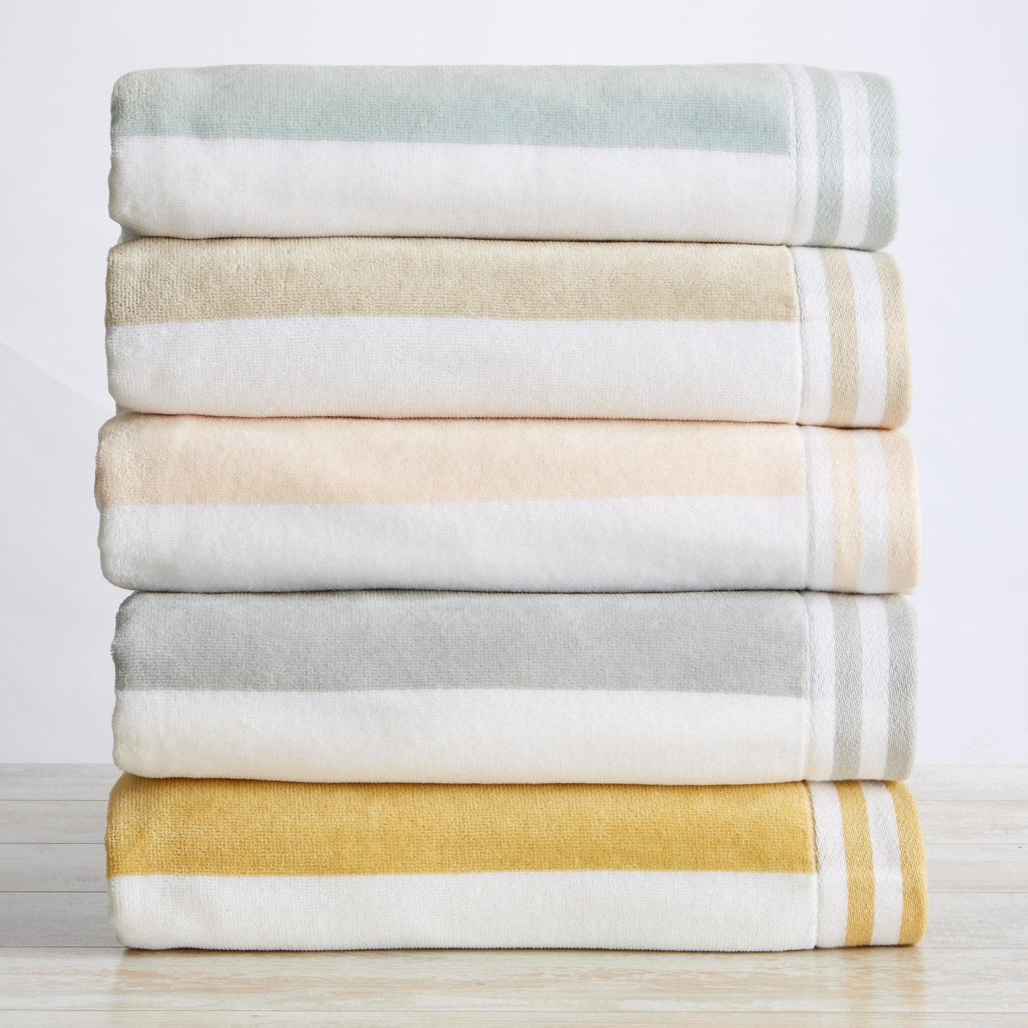 4 Pack Striped Cabana Oversized Beach Towel - Edgartown