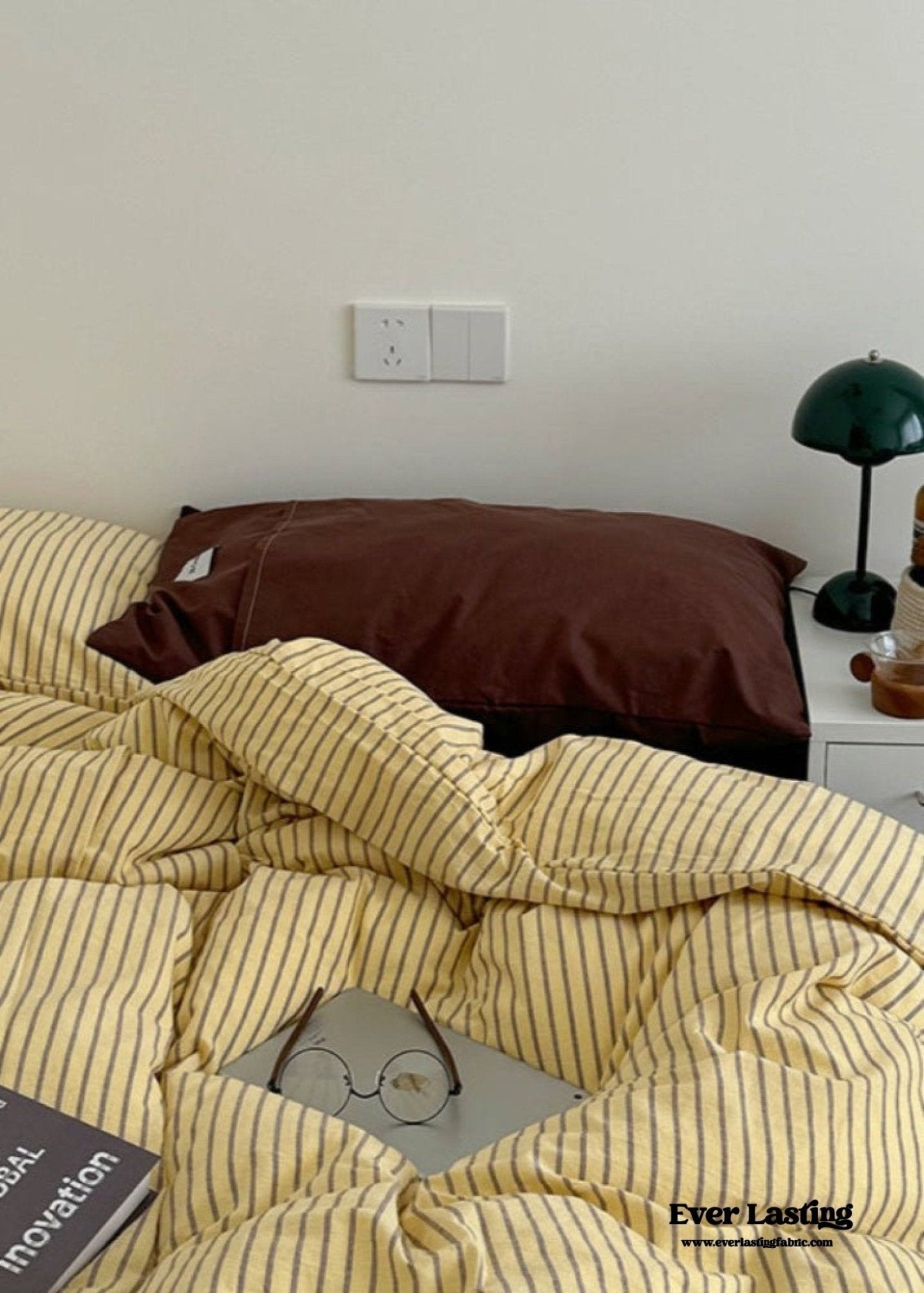 James Striped Bedding Set / Blue