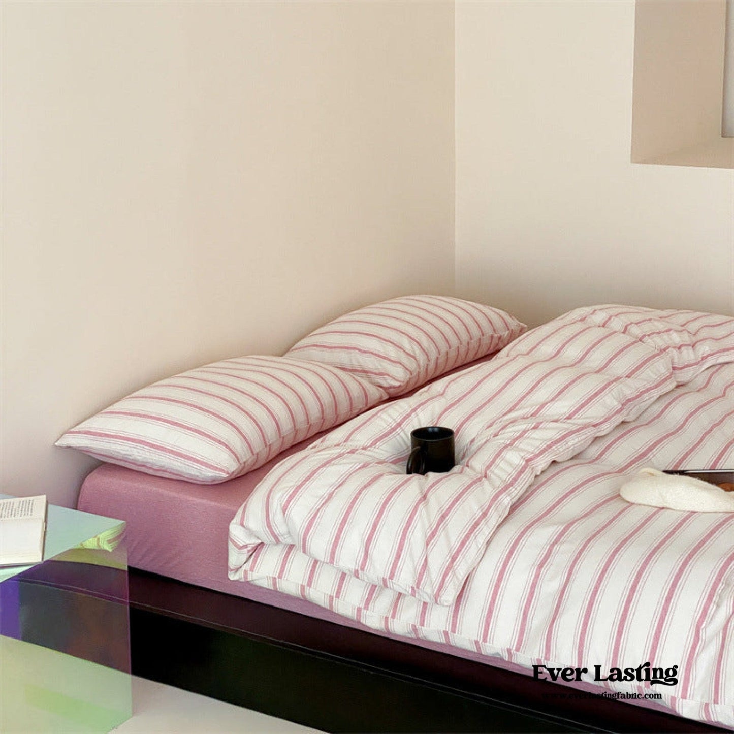 Jersey Knit Stripe Duvet Cover