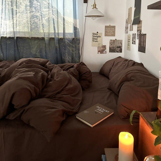 Latte Bedding Set / Brown