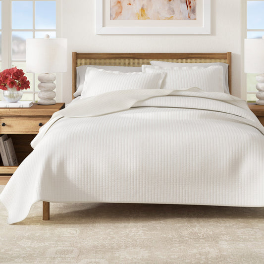 3-Piece Solid Quilt - Alicia Collection
