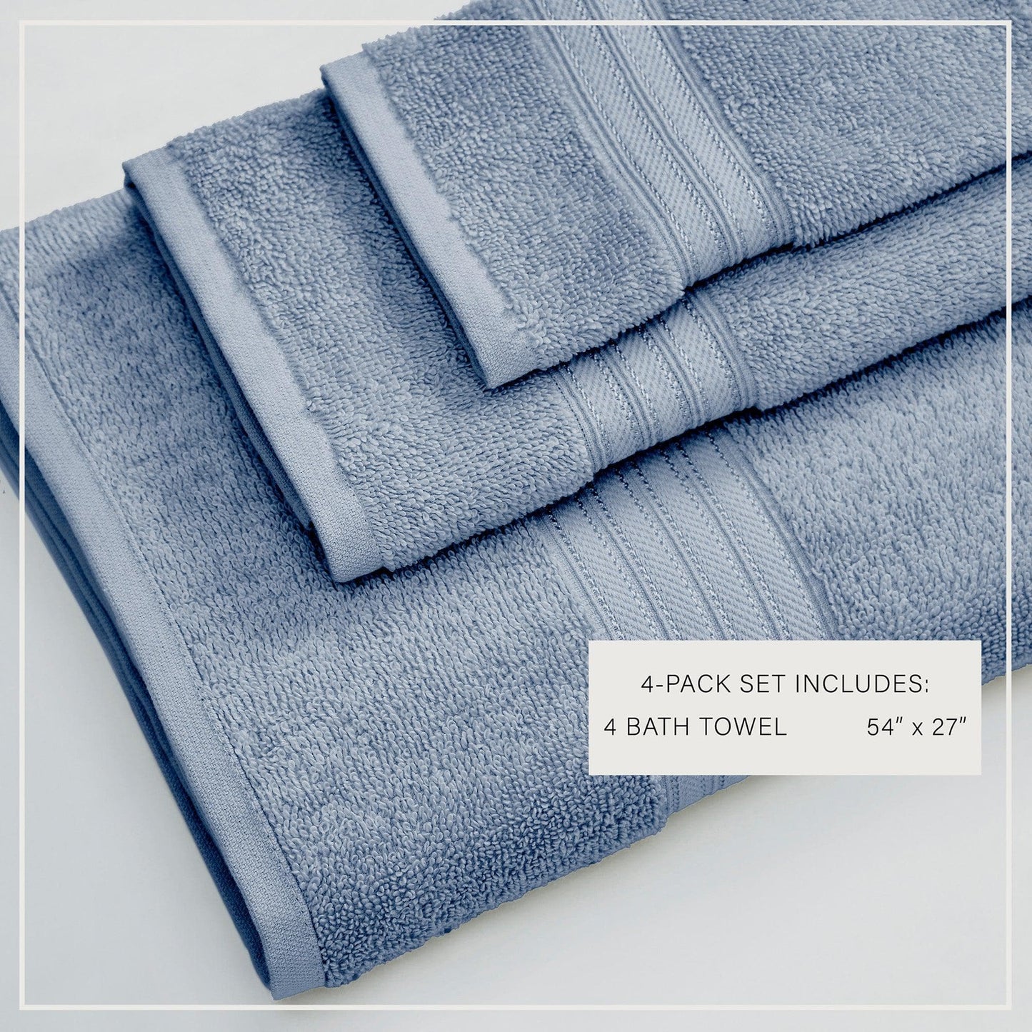 Cotton Terry Bath Towel Set - Cooper Collection