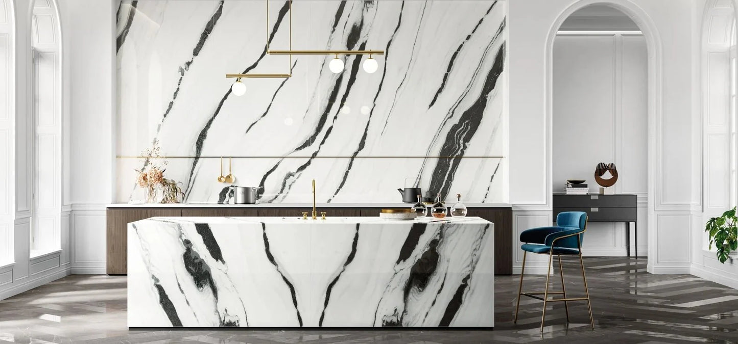Panda White Marble