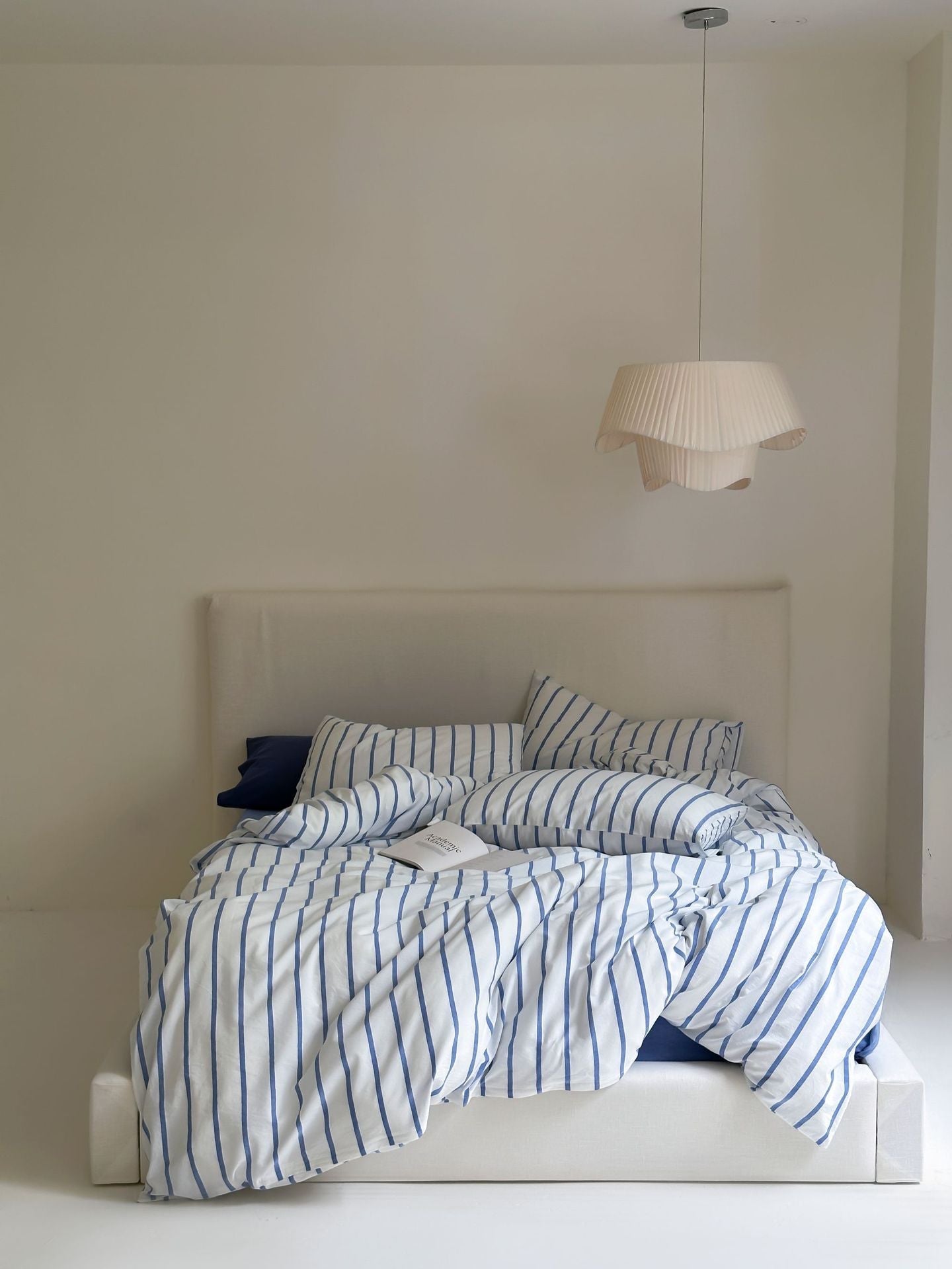 Refreshing Stripe Duvet Cover / Mint Green