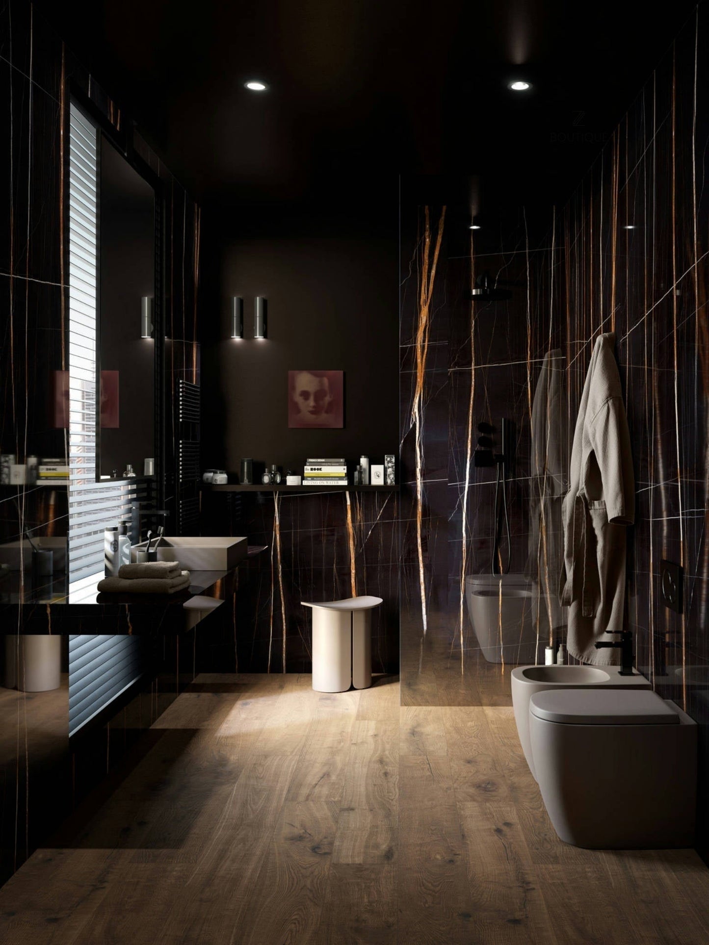Sahara Noir Extra Marble