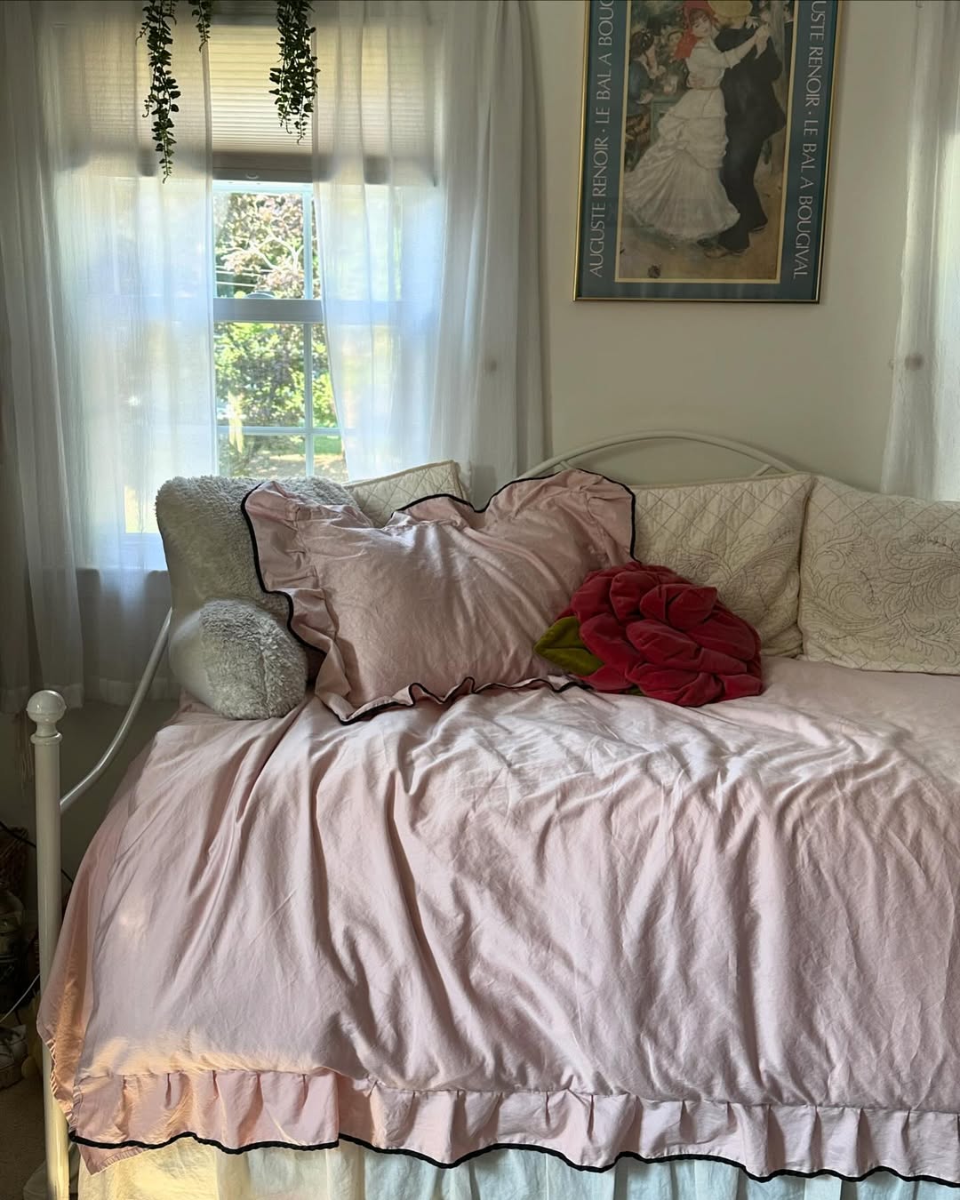 Silky Ruffle Duvet Cover