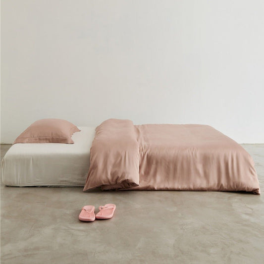 Silky Solid Tencel Duvet Cover