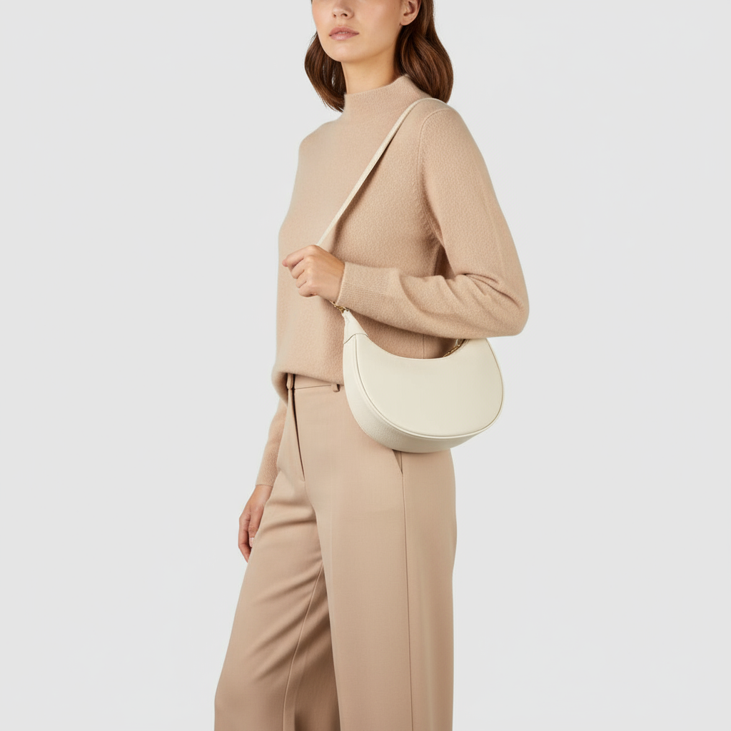 Calf Leather Shoulder Bag
