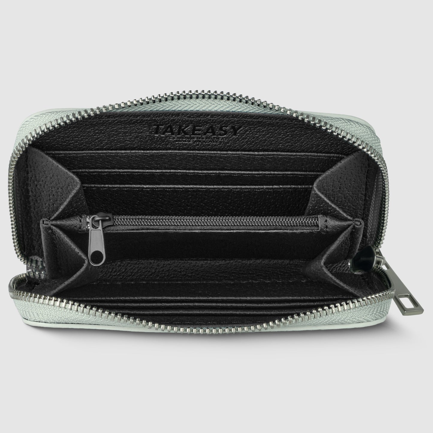 Metallic Calf Leather Wallet
