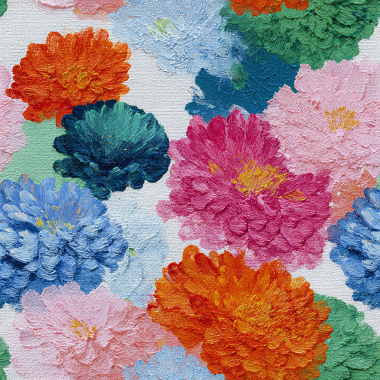 Chrysanthemum Sonata Wallpaper