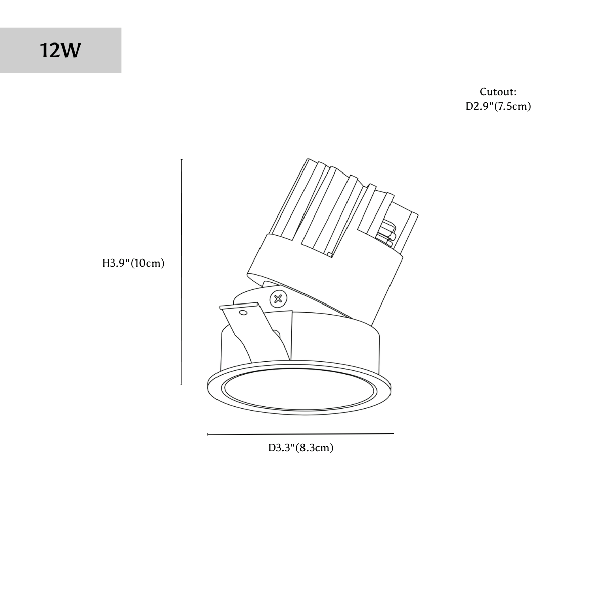 Velar Adjustable Downlight