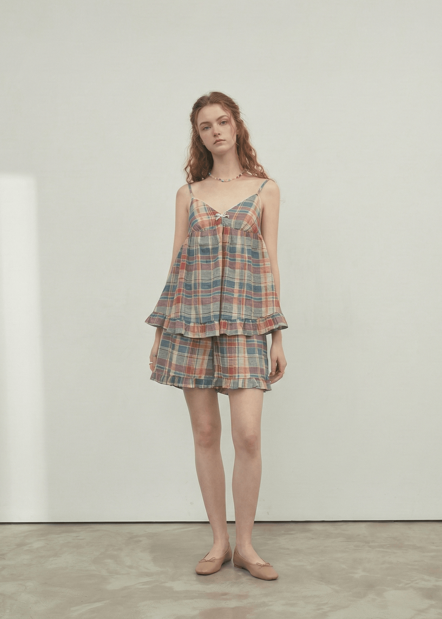 Vintage Inspired Plaid Pajama Dress