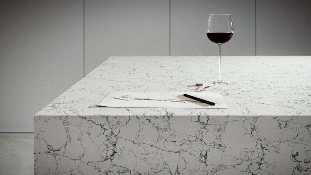 White Attica Caesarstone