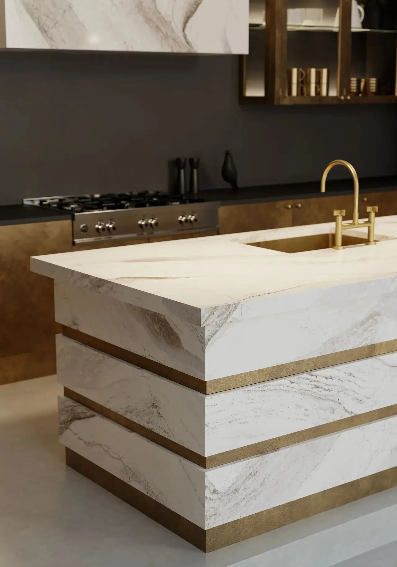 Windsor Brass Satin Ridge Cambria