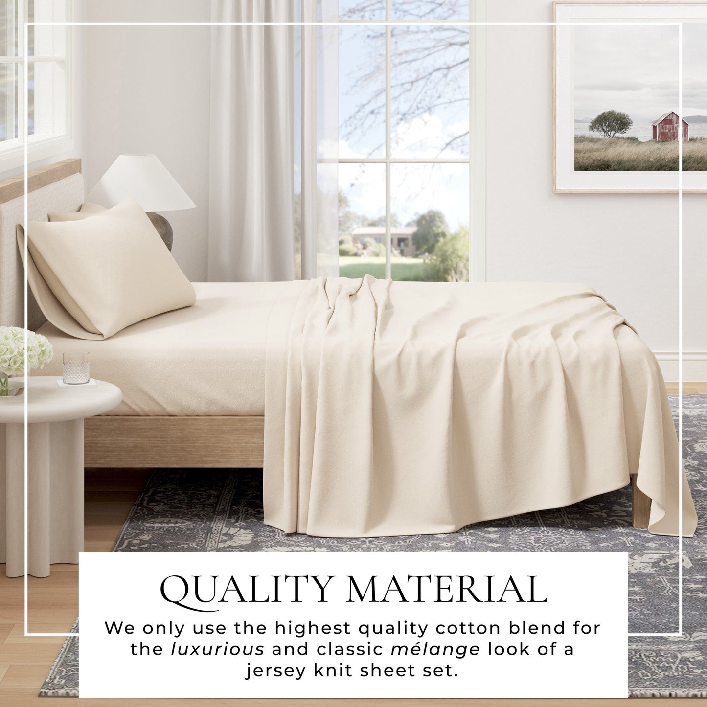 4-Piece Jersey Sheet - Carmen Collection